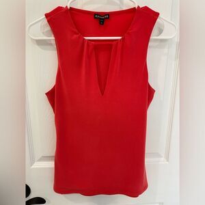 Express Keyhole Neckline Professional Salmon Orange Tank Top Women’s Size XS